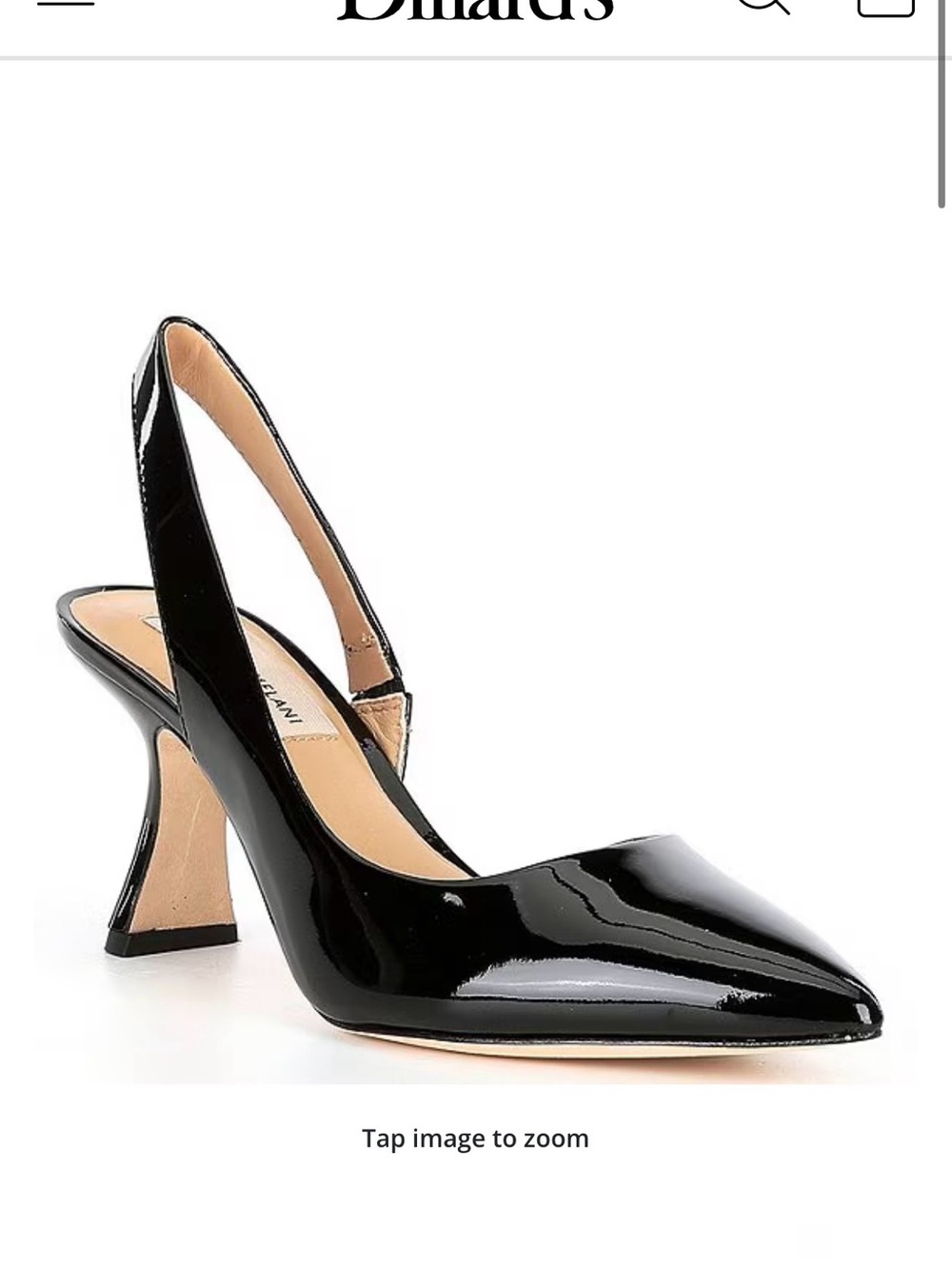 Antonio Melani Kacy Patent Leather Slingback Pumps